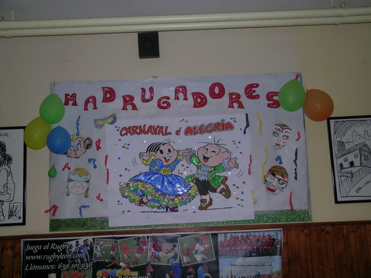 Madrugadores en Carnaval