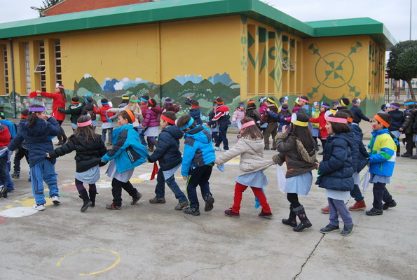 Baile de la Paz en Infantil