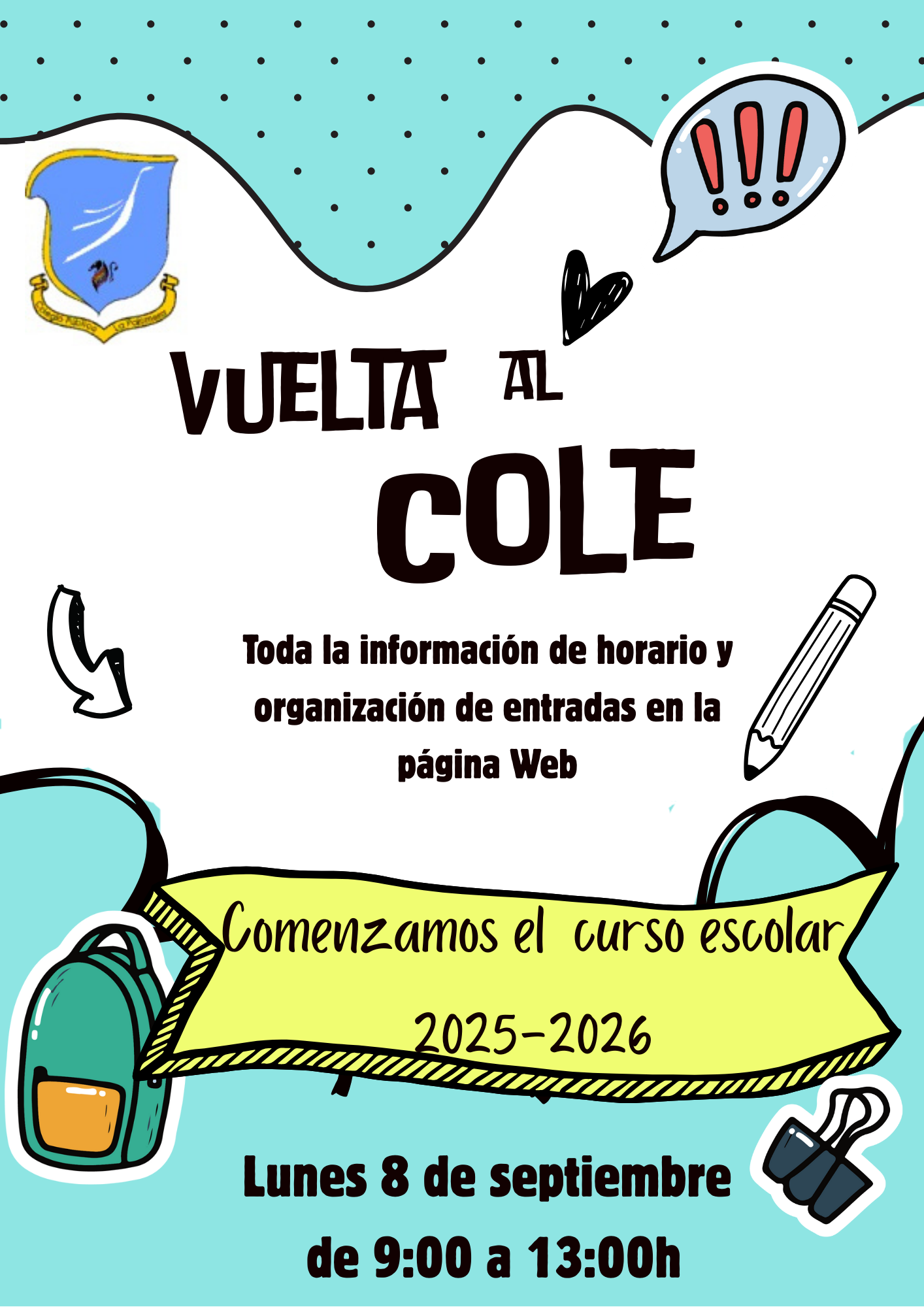 CARTEL INICIO DE CURSO 25-26