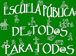 escuela pública de todos para todos